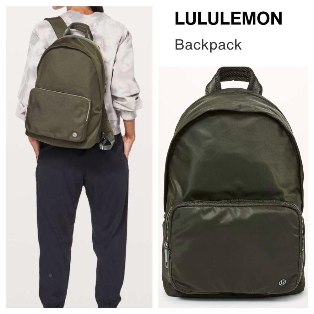 LULULEMON ATHLETICA Everywhere Backpack *17L Dark Olive Oil
